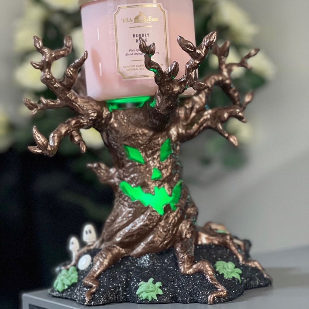 Bath and Body Works 2022 Halloween Tree Candle Holder